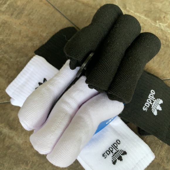 ADIDAS 6 pairs socks set CREW - Picture 10 of 13